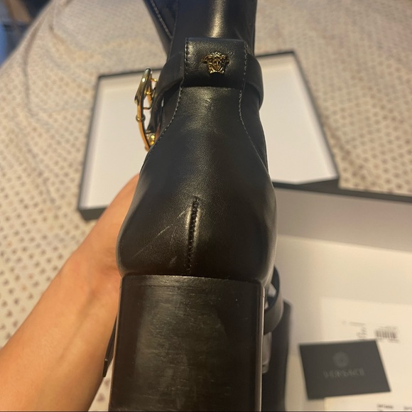 Versace Ankle boot, safety pin size 39.5/ size 9 - Picture 3 of 10